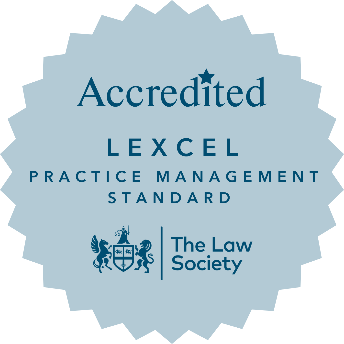 Lexcel Practice Management Standard - Law Society Accredited